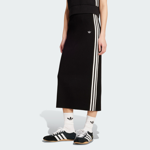 Adidas 愛迪達 Knit 3s Skirt JW2661 女 運動裙 黑 白 亞版