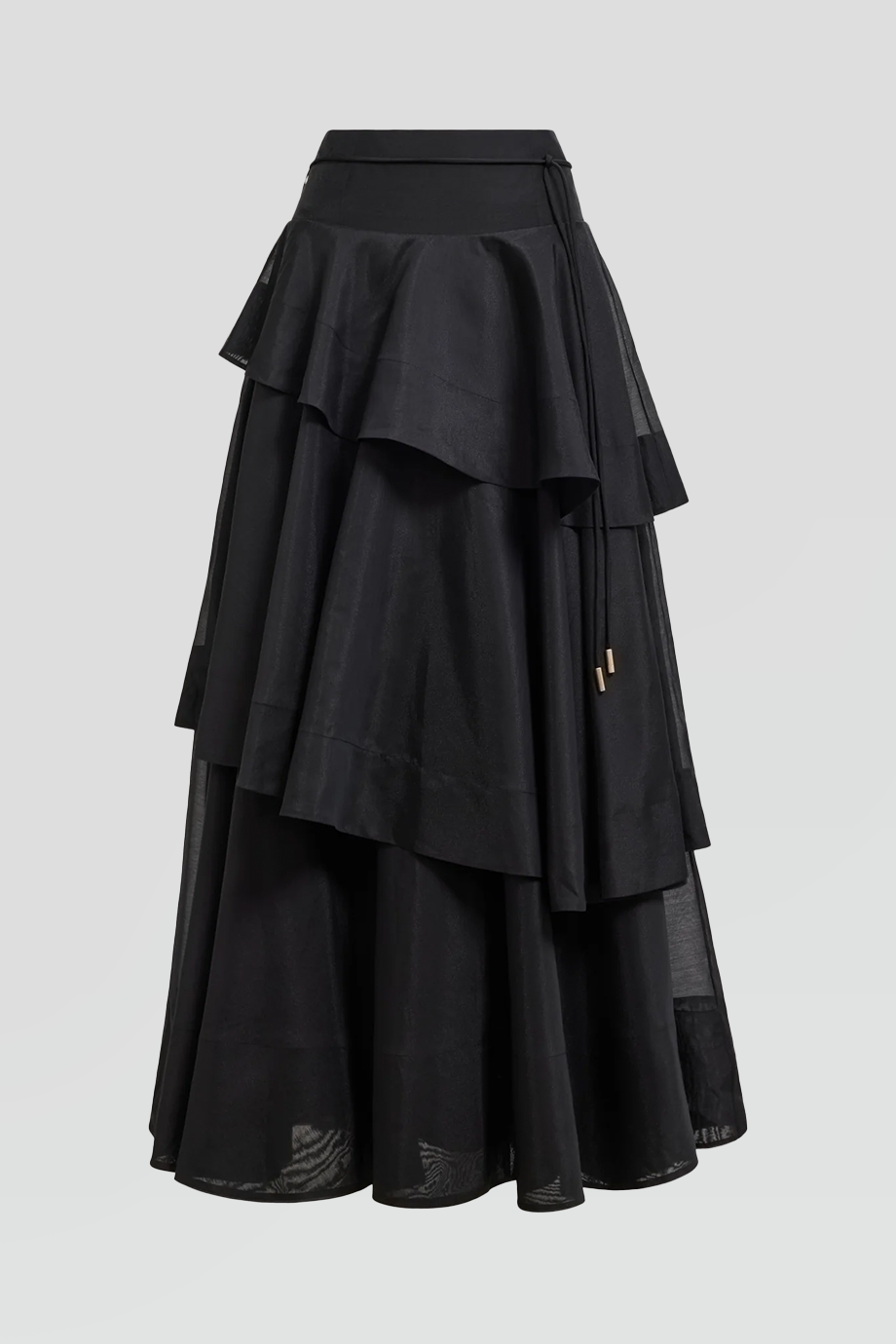 Aje｜SELESTIA 高腰層次長裙