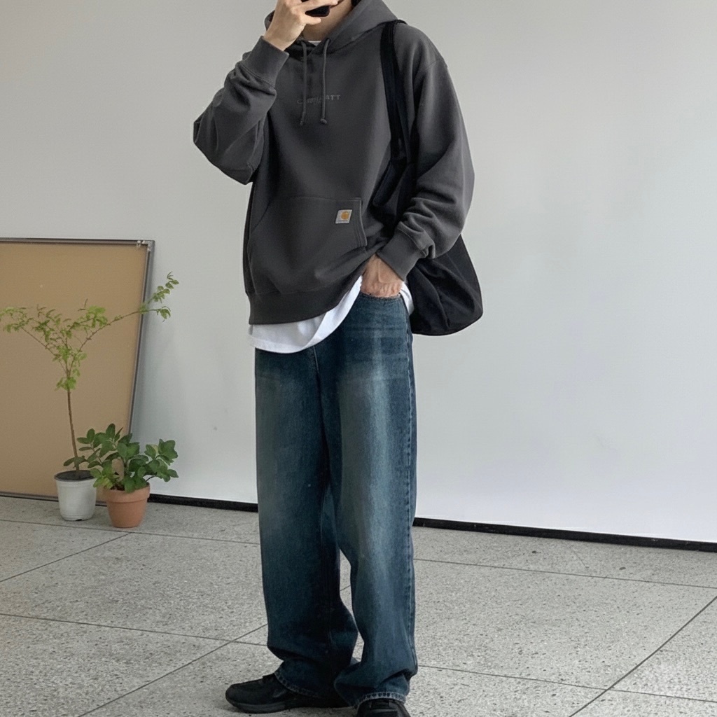 Carhartt Rain Defender® 經典LOGO 防潑水帽tee |黑五快閃|