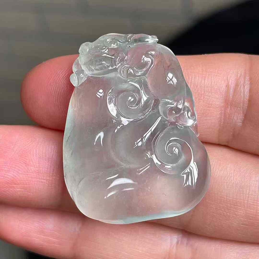 11175545 翡翠玻璃種如意