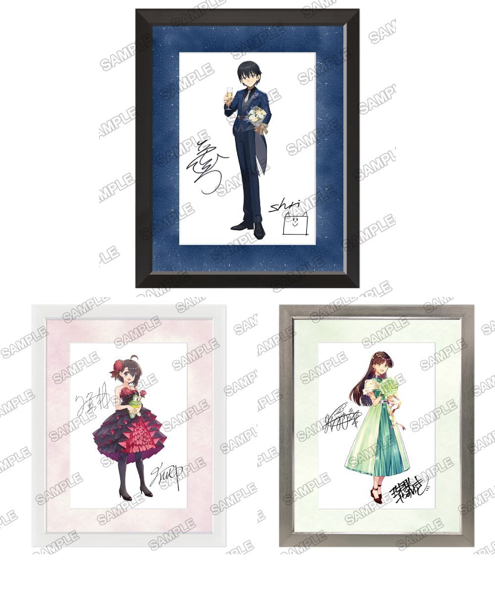 預購-KADOKAWA BOOKS10周年紀念 複製簽名高精細印刷畫 系列【日本進口精品】