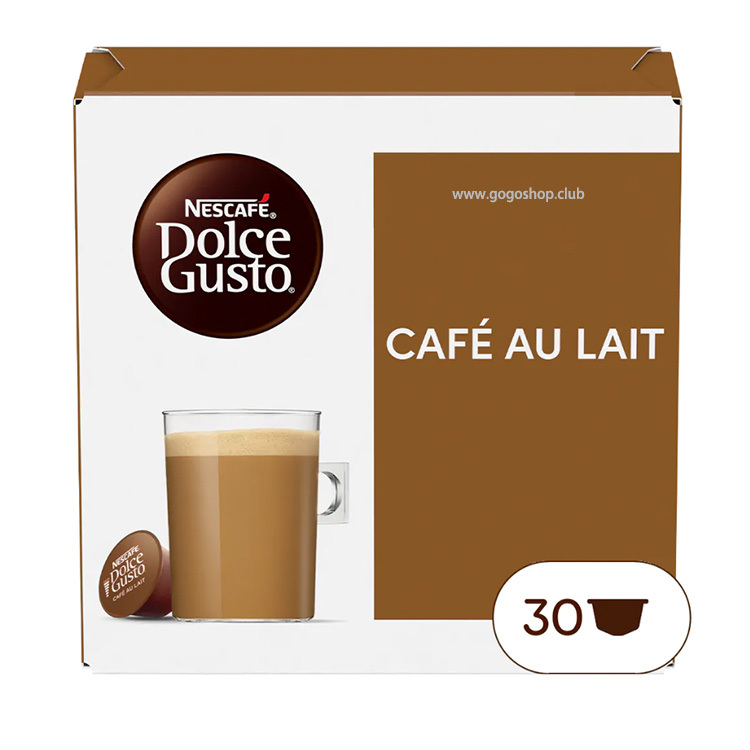 Nescafe Dolce Gusto Cafe au Lait 咖啡膠囊 (30 杯裝)