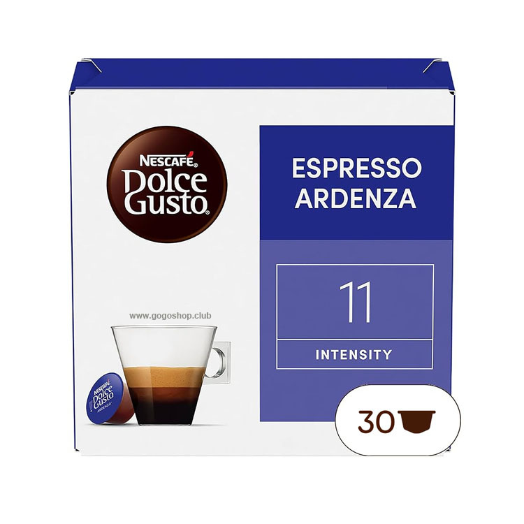 Nescafe Dolce Gusto Ristretto Ardenza 意大利濃黑烘焙咖啡膠囊 (30 杯裝) 深度烘焙