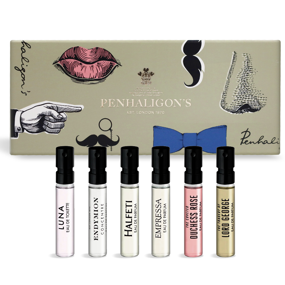 PENHALIGON'S 潘海利根 典藏香氛禮盒/典藏香氛小熊限量禮盒(2mlX6)-航版