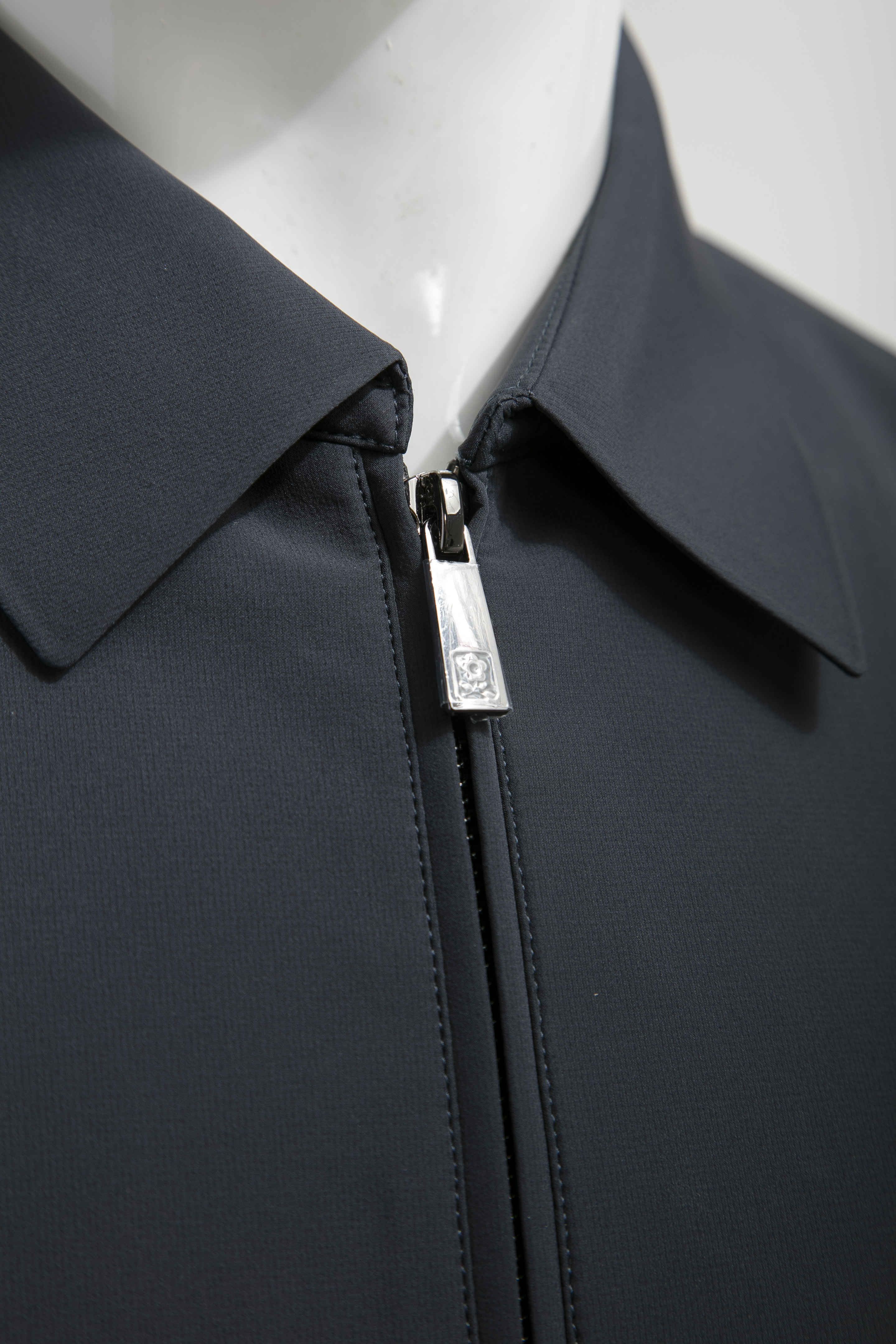 Montagut - Men's Classcial Blouson Jacket With Flat Collar Regular Fit 2530710JK31