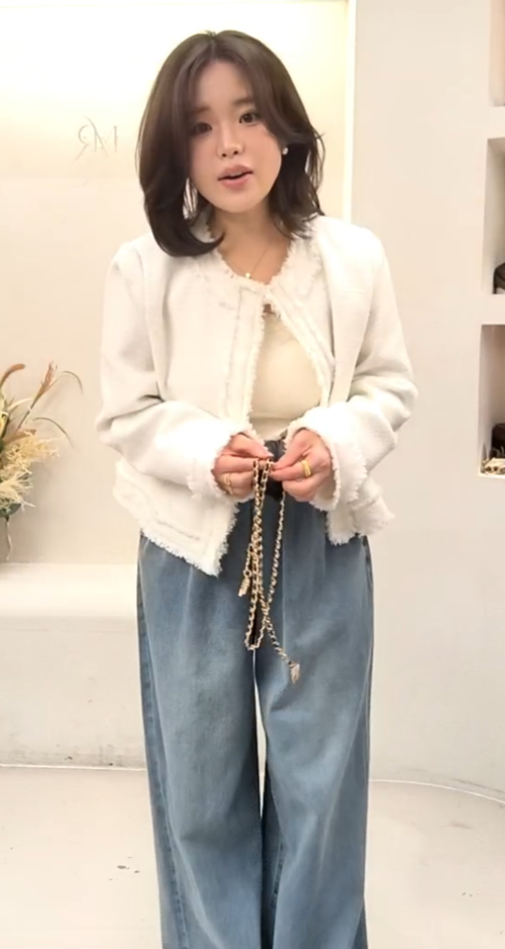 🎈K5113  ▶️圓領外套 👉B:104cm L:55cm