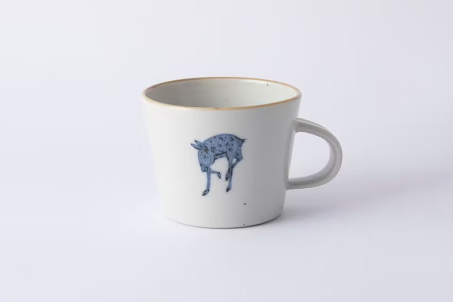 中川政七商店 - 瀨戶燒豬口馬克杯 / 鹿