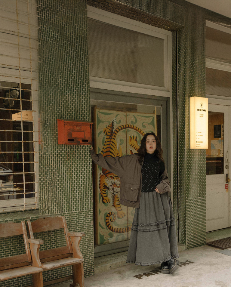 Textured polka dot neck tie vest, available in three colors, S/M【01099400】in stock+pre-order