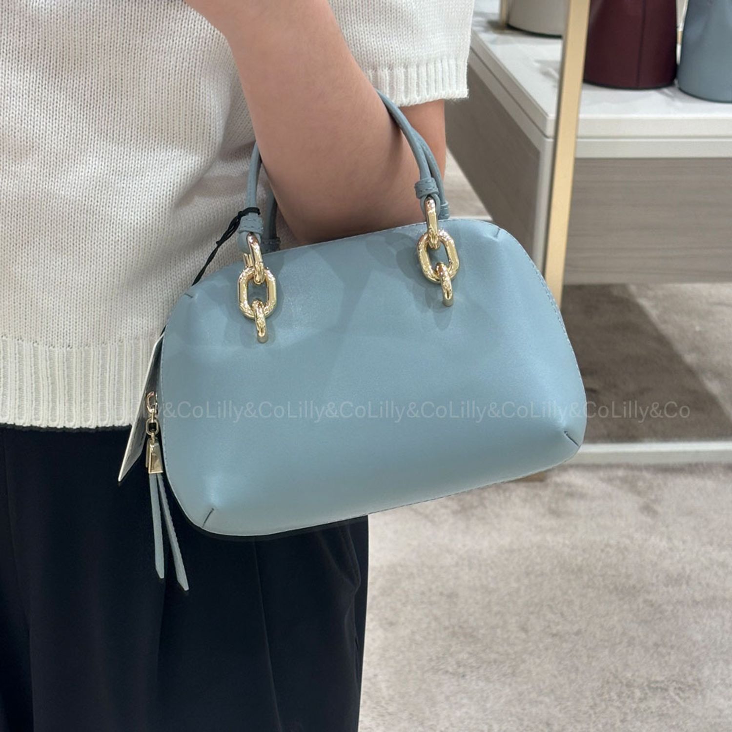 [U] FURLA CIRRO WE007960016W800A0055W3X GALASSIA S BOSTON BAG - VITELLO SIDNEY, 8050597682167 (UF151)