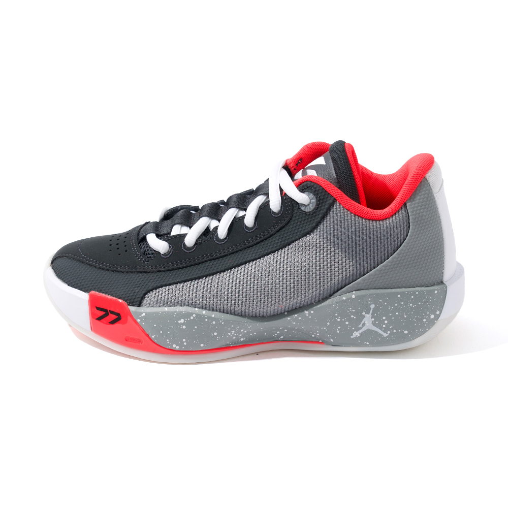 Nike Jordan Luka .77 大童 灰黑紅色 運動 緩震 包覆 籃球鞋 HF0820-005