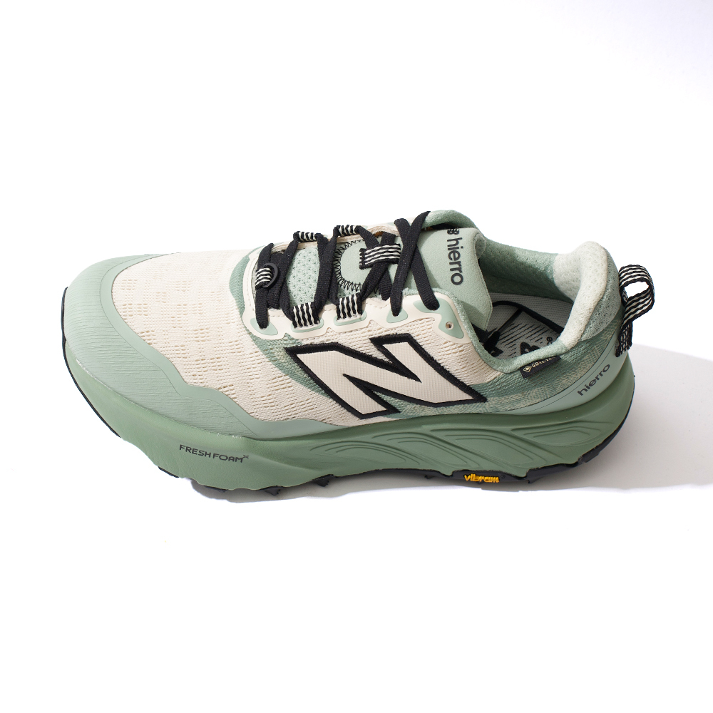 New Balance Hierro v9 GTX 男鞋 綠色 2E寬楦 防水 跑鞋 越野 慢跑鞋 MTHIGLA9