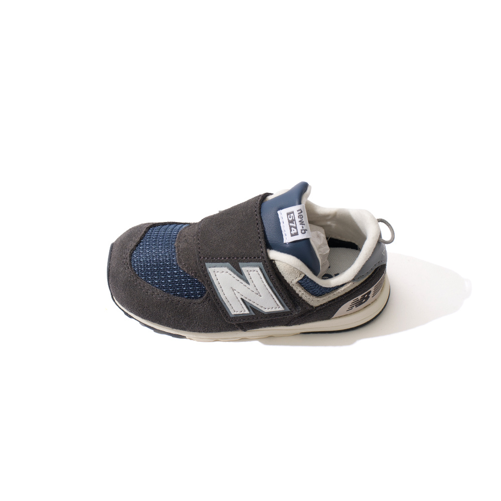 New Balance NB 574 Hook & Loop 小童 童鞋 黑藍色 魔鬼氈 運動 休閒鞋 NW574SGG