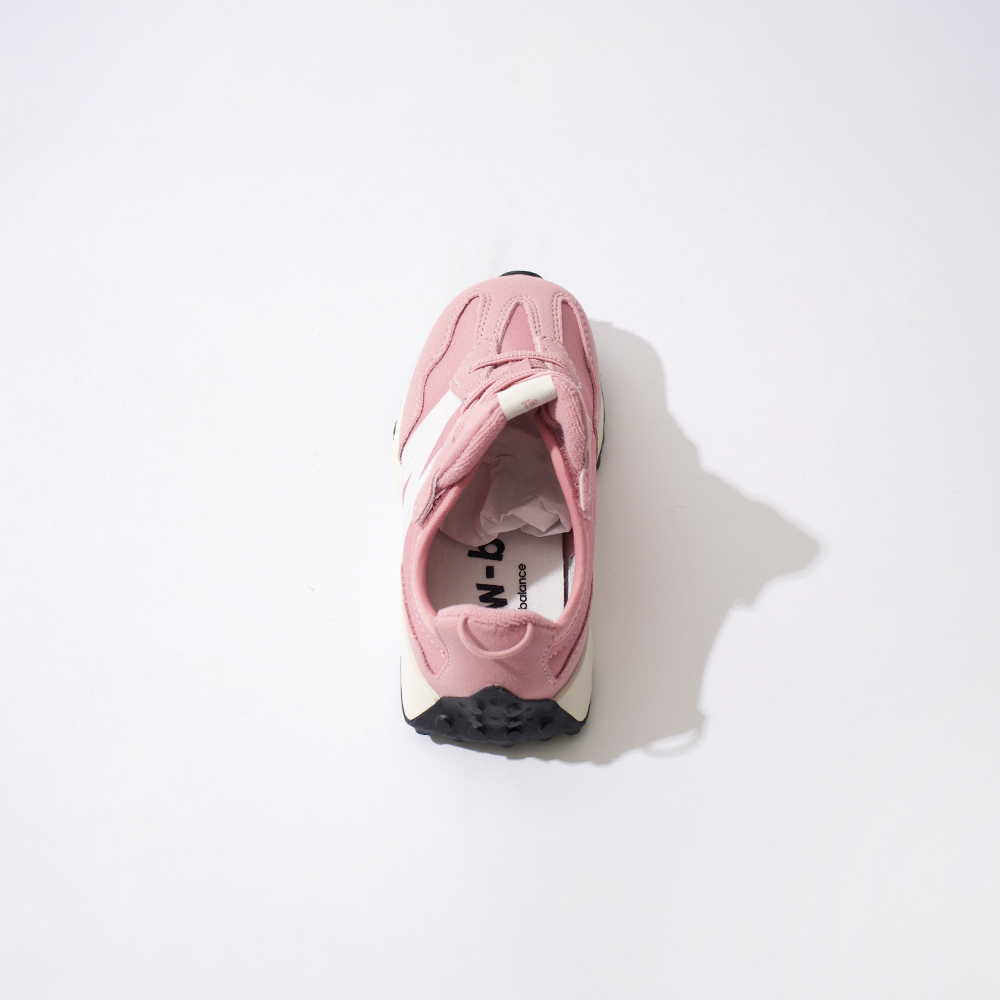 New Balance NB 327 小童 童鞋 粉色 復古 W楦 麂皮 魔鬼氈 運動 休閒鞋 NW327PS