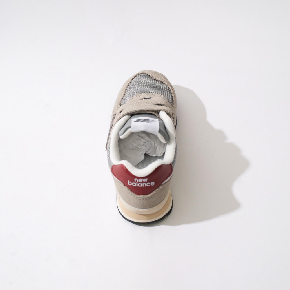New Balance NB 574 Hook & Loop 童鞋 中童 灰棕色 魔鬼氈 休閒鞋 PV574SKB