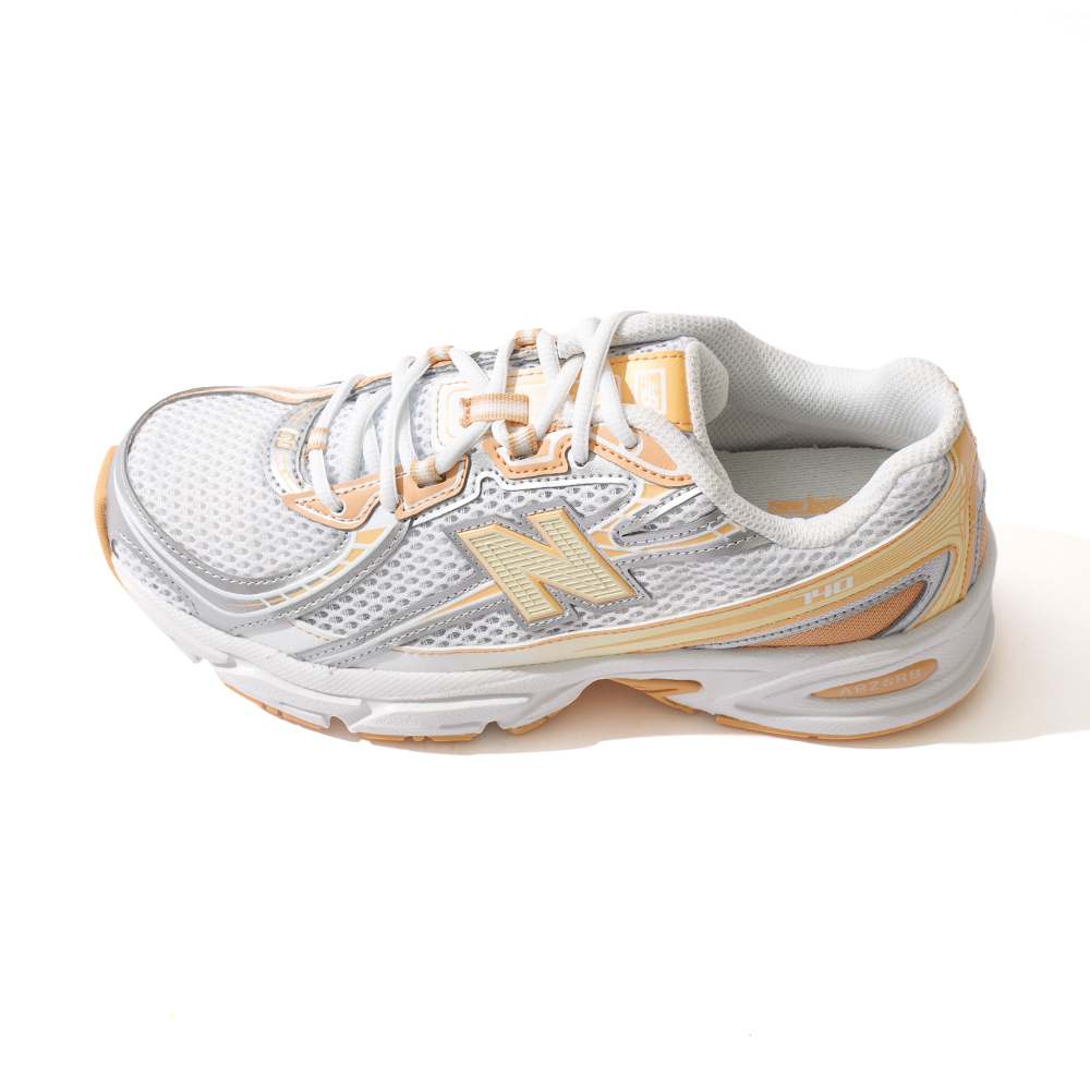 New Balance NB 740 男鞋 女鞋 白黃色 復古 透氣 緩震 中性 情侶 復古 休閒鞋 U740NH2