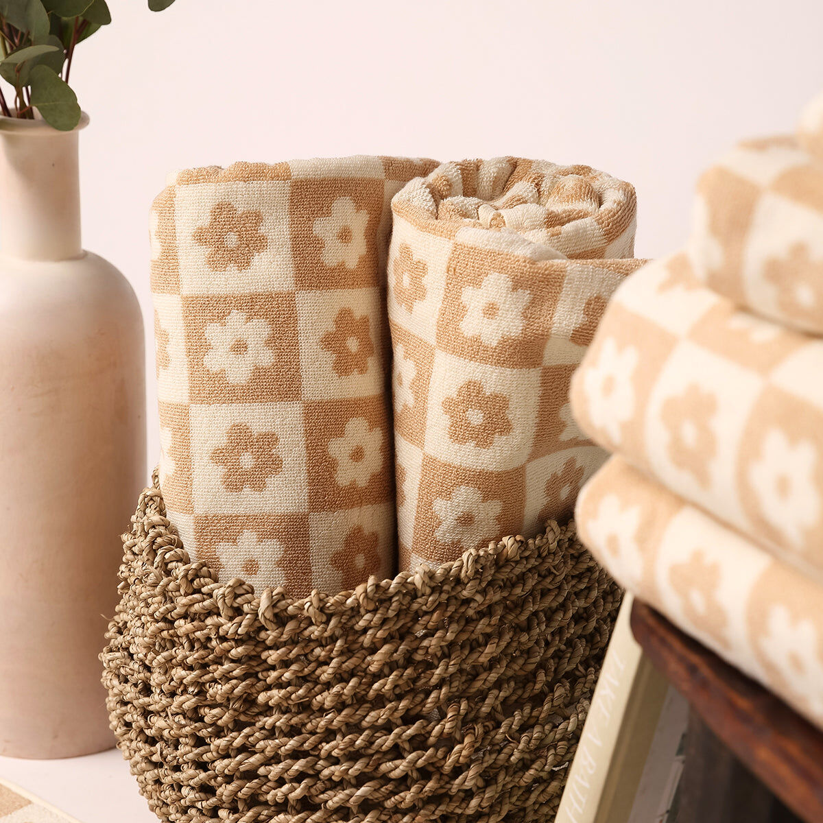 Slowtide Gigi 擦手巾 杏色