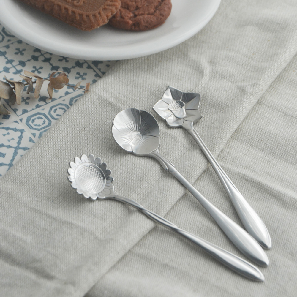 日本花朵系列湯匙