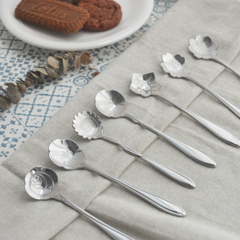 日本花朵系列湯匙