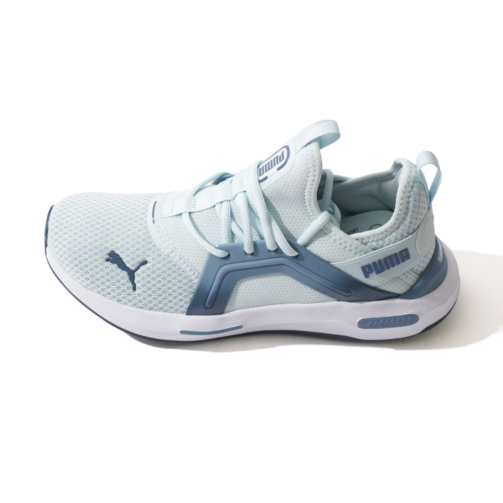 Puma Softride Enzo 5 Metallic 女鞋 湖水藍色 襪套 跑鞋 運動 慢跑鞋 31047306