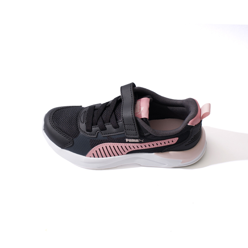 Puma X-RAY 3 LT AC+ PS 中童 童鞋 黑粉色 運動 休閒 魔鬼氈 跑鞋 慢跑鞋 40149407