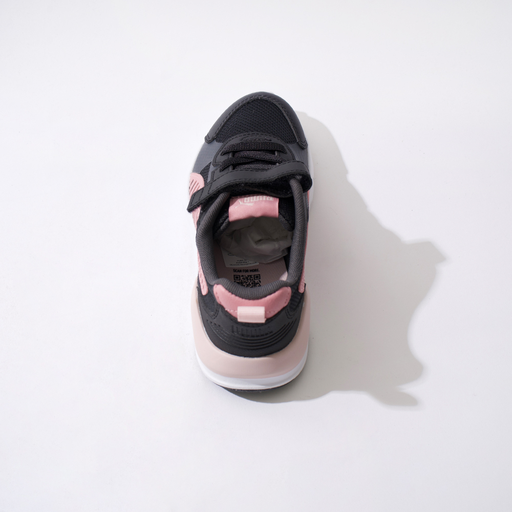 Puma X-RAY 3 LT AC+ PS 中童 童鞋 黑粉色 運動 休閒 魔鬼氈 跑鞋 慢跑鞋 40149407