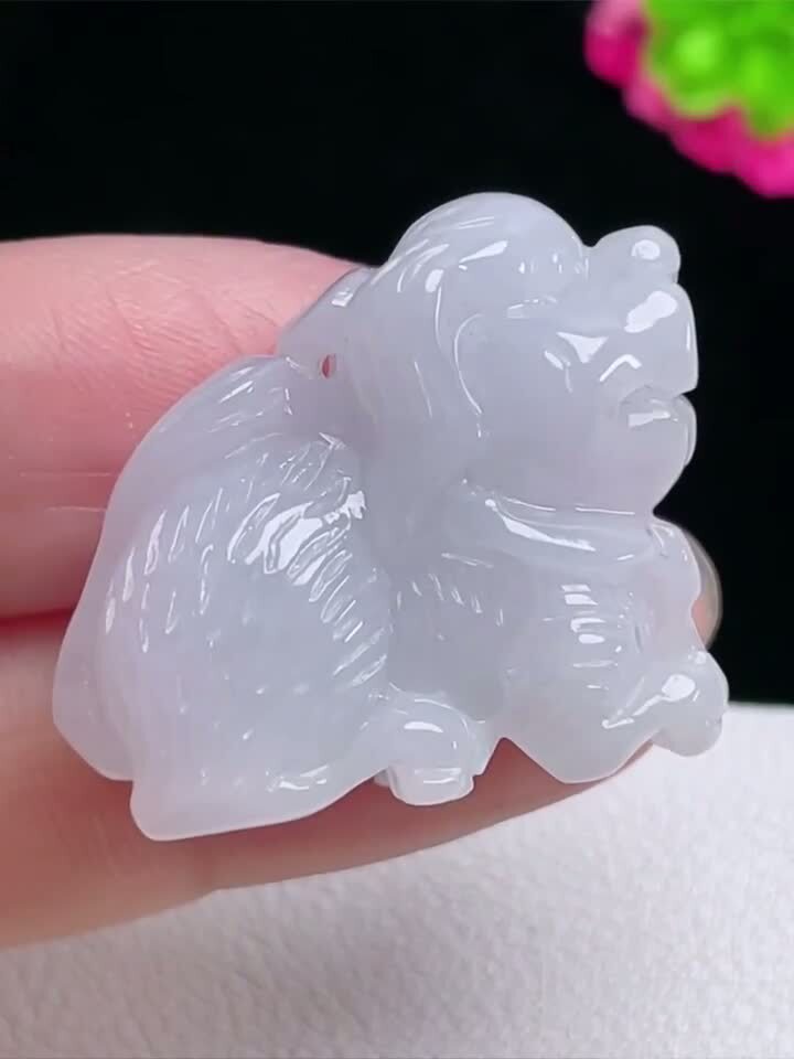 1117339 翡翠冰潤生肖狗