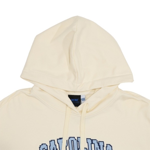 NCAA 帽T 米白 像素風 復古 連帽T 中性 7555105001