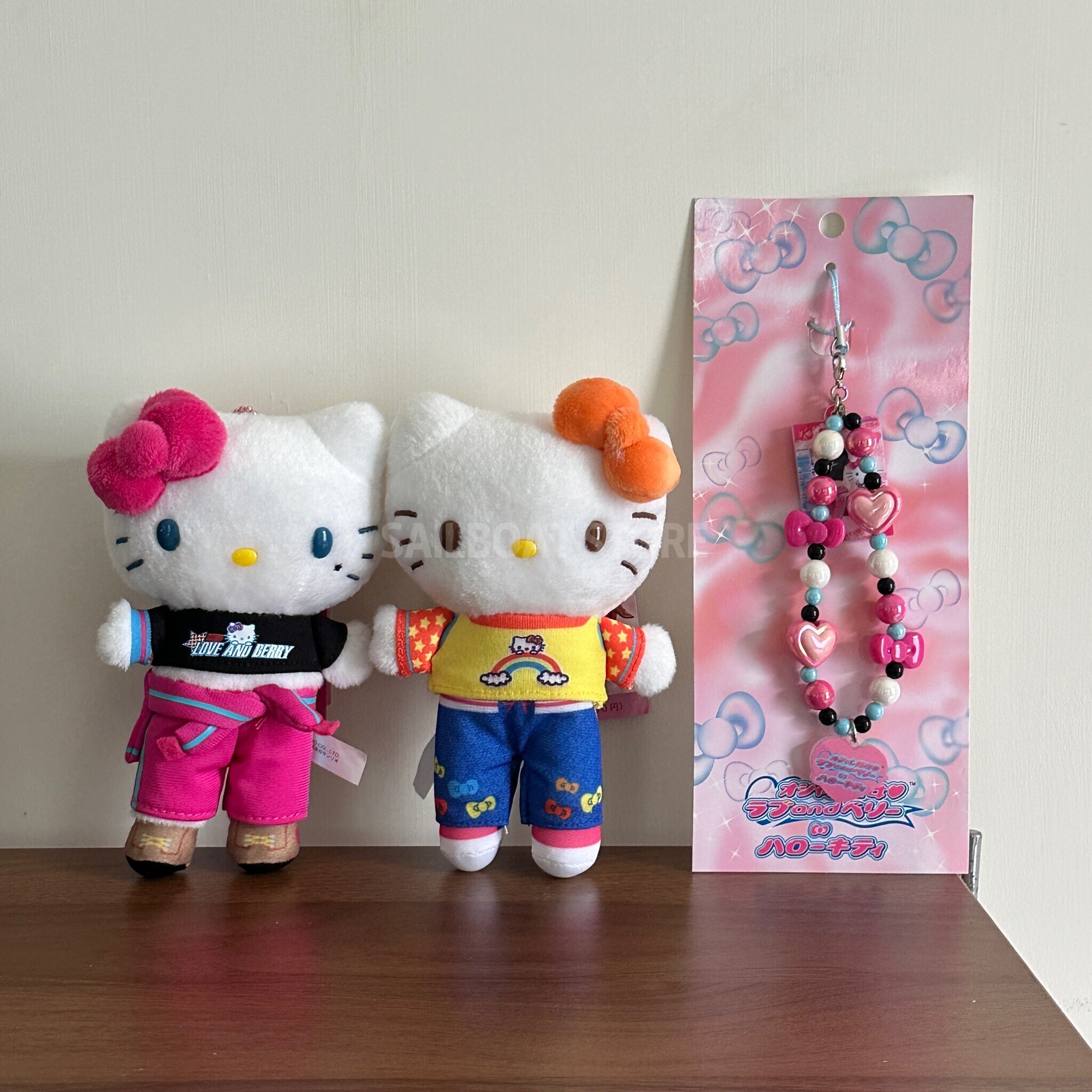 #現貨 🇯🇵日本 時尚魔女 × HELLO KITTY 凱蒂貓 吊飾娃娃