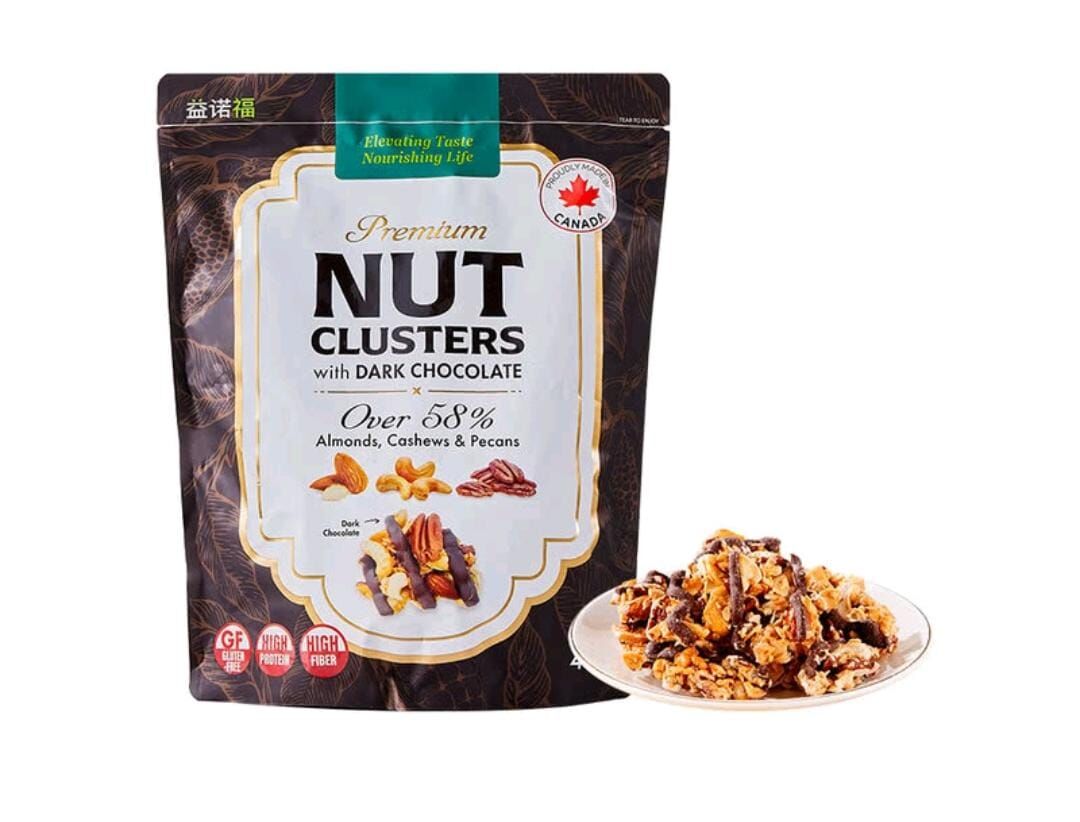 加拿大進口- Innofoods 黑巧克力果仁堅果酥, 454g