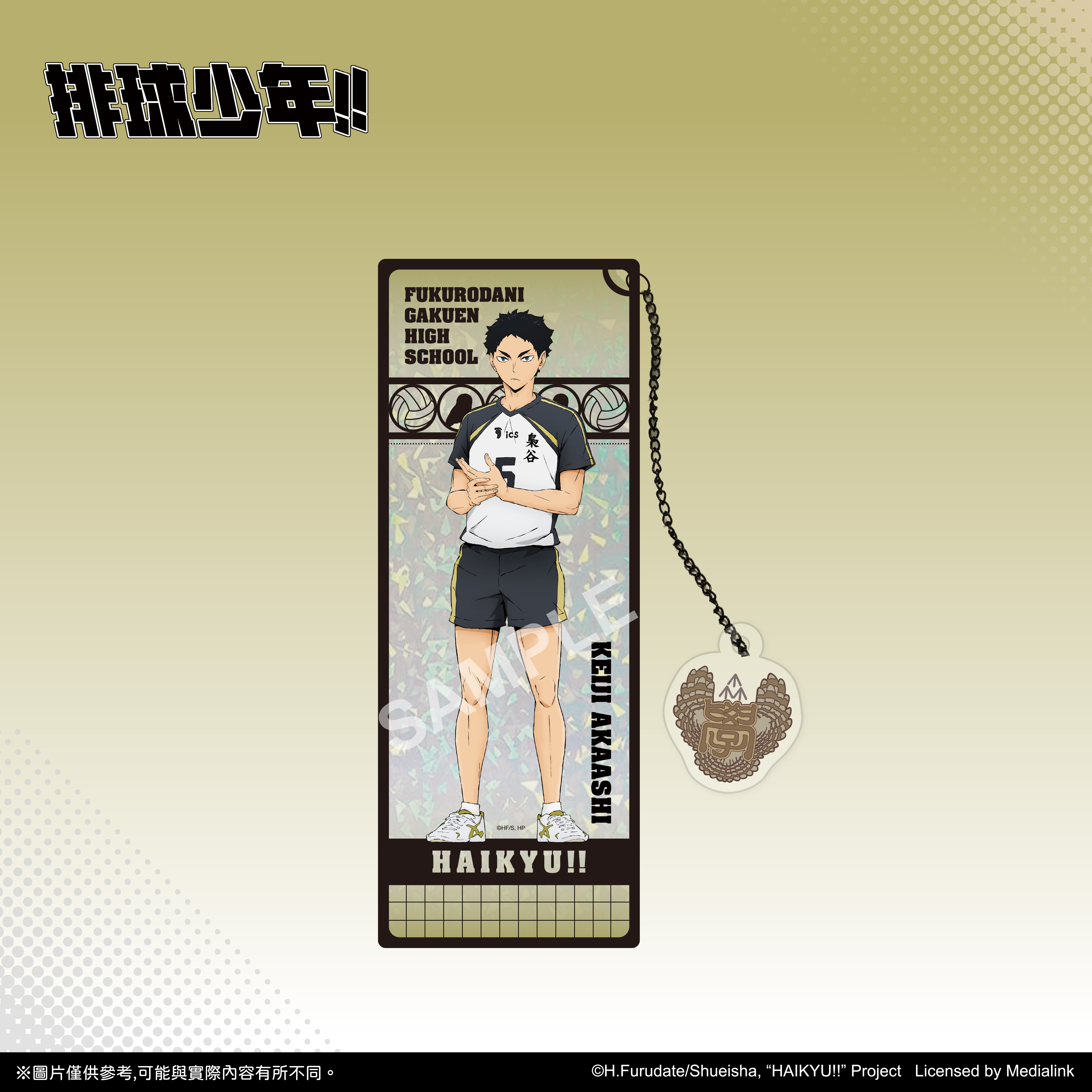 排球少年!!-透光書籤-赤葦