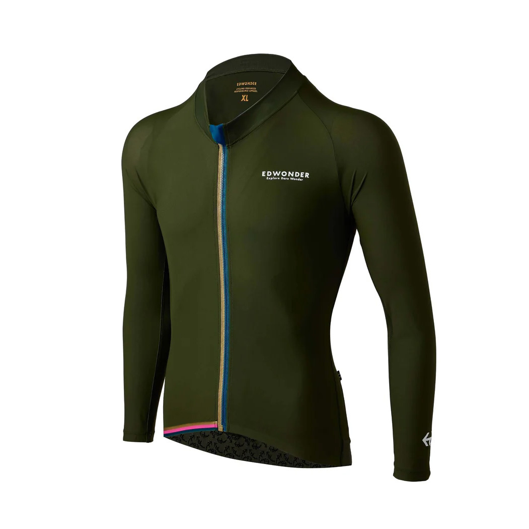 EdWonder EdW Edition Long Sleeve Jersey Olive Green (Men & Women)