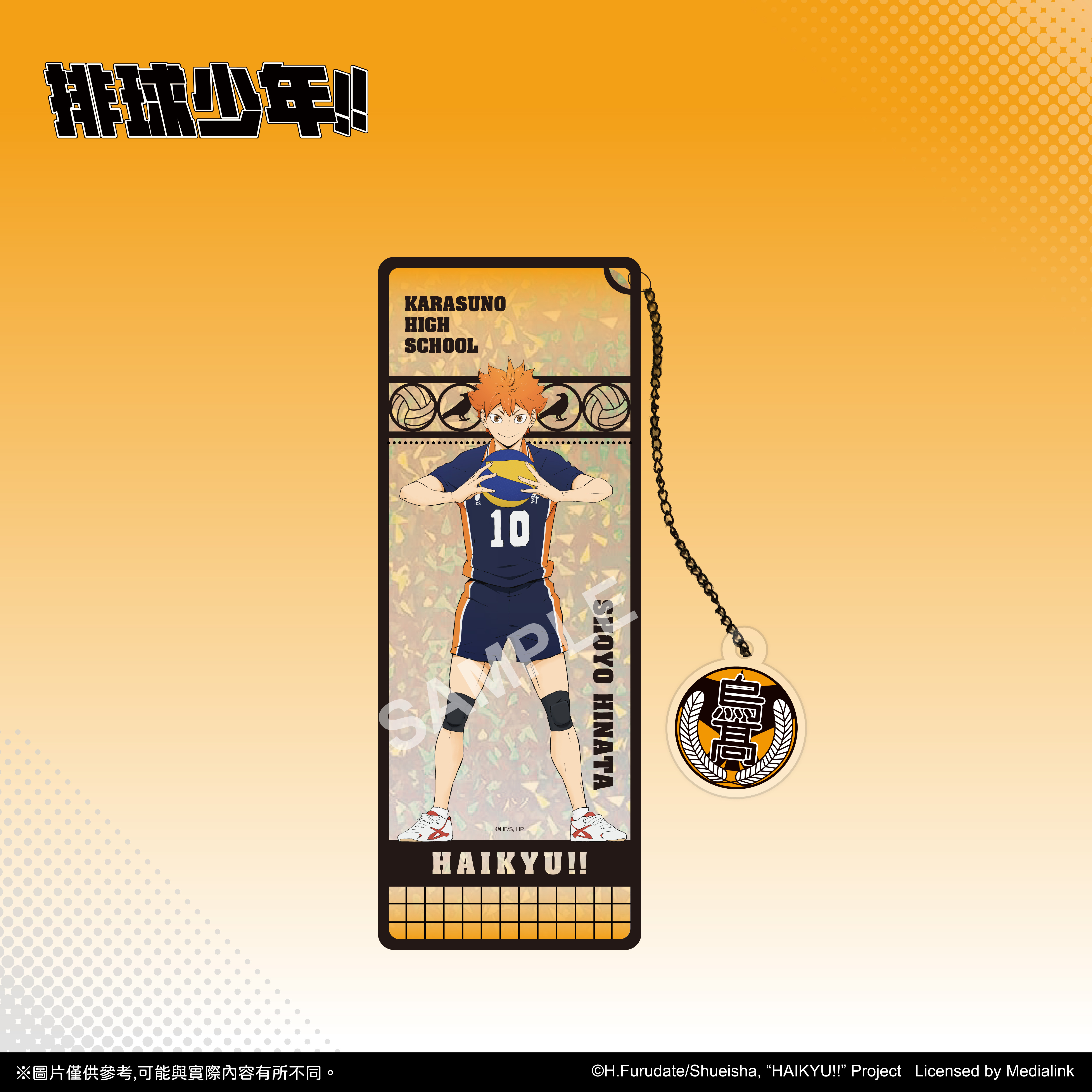 排球少年!!-透光書籤-日向