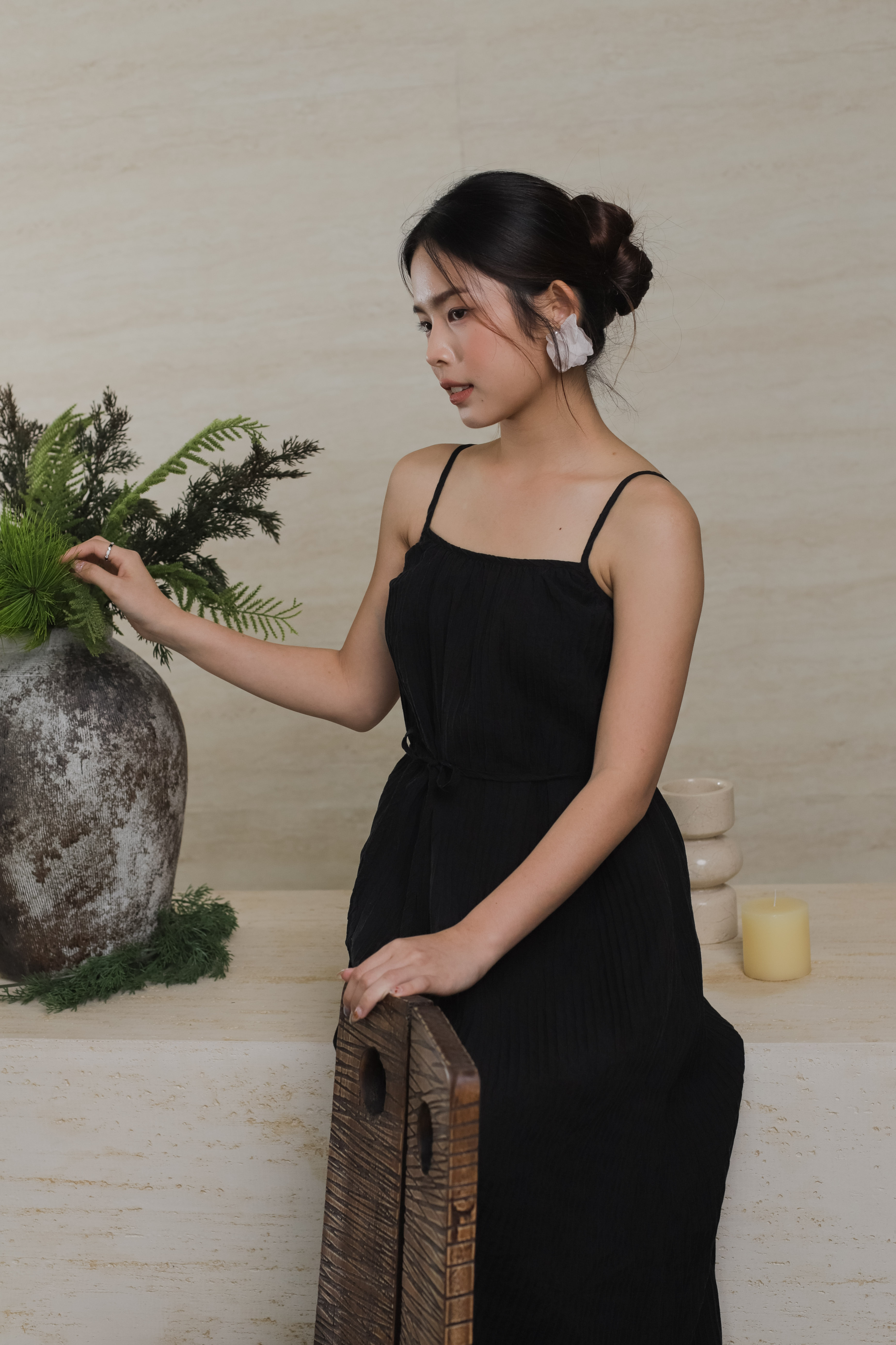 Aveli Flower Petal Earring -D99