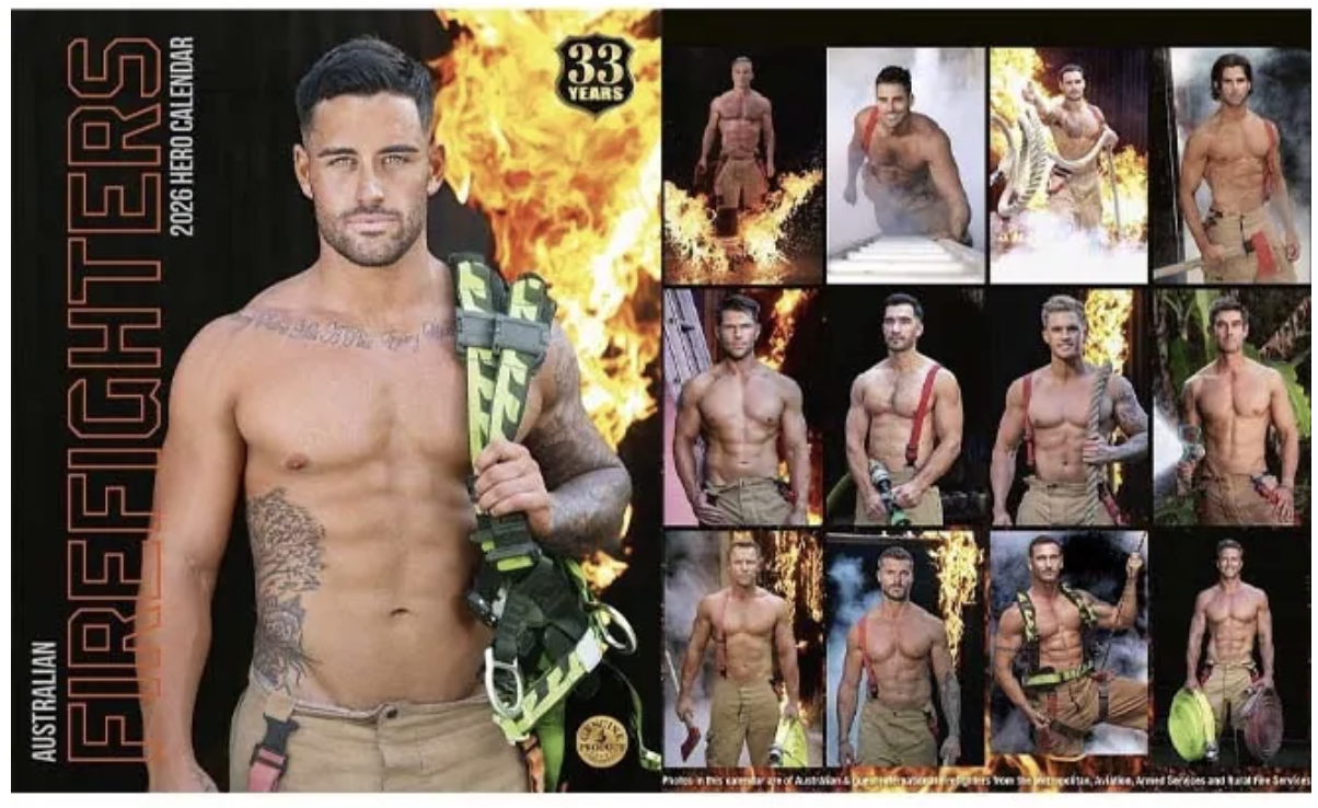 Australian Firefighters 2026 Calendar 澳洲消防員月曆