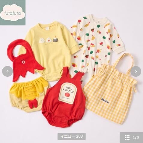 日單 futa食物系列baby 福袋6件套