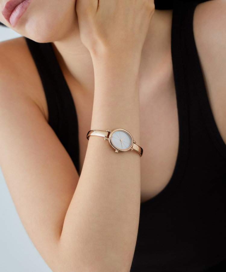 [連線優惠] ete 簡約時尚鑽石橢圓手環腕錶