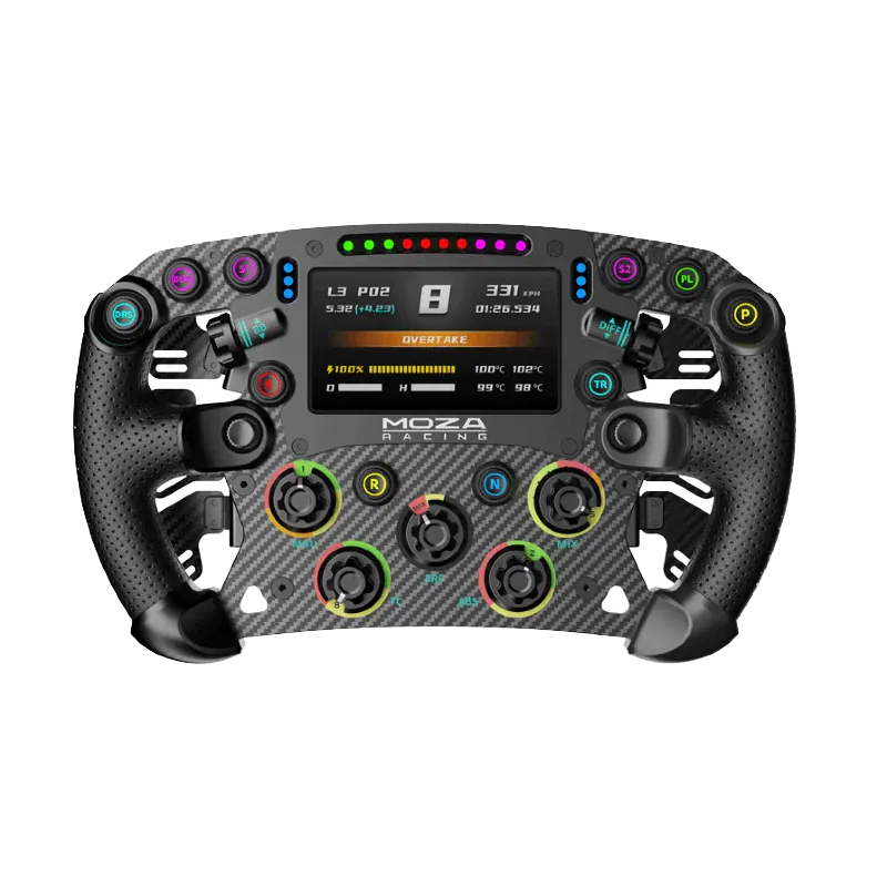 【超神組合】MOZA R9基座+FSR2盤面+SRP雙踏板+NLR WHEEL STAND LITE賽車架