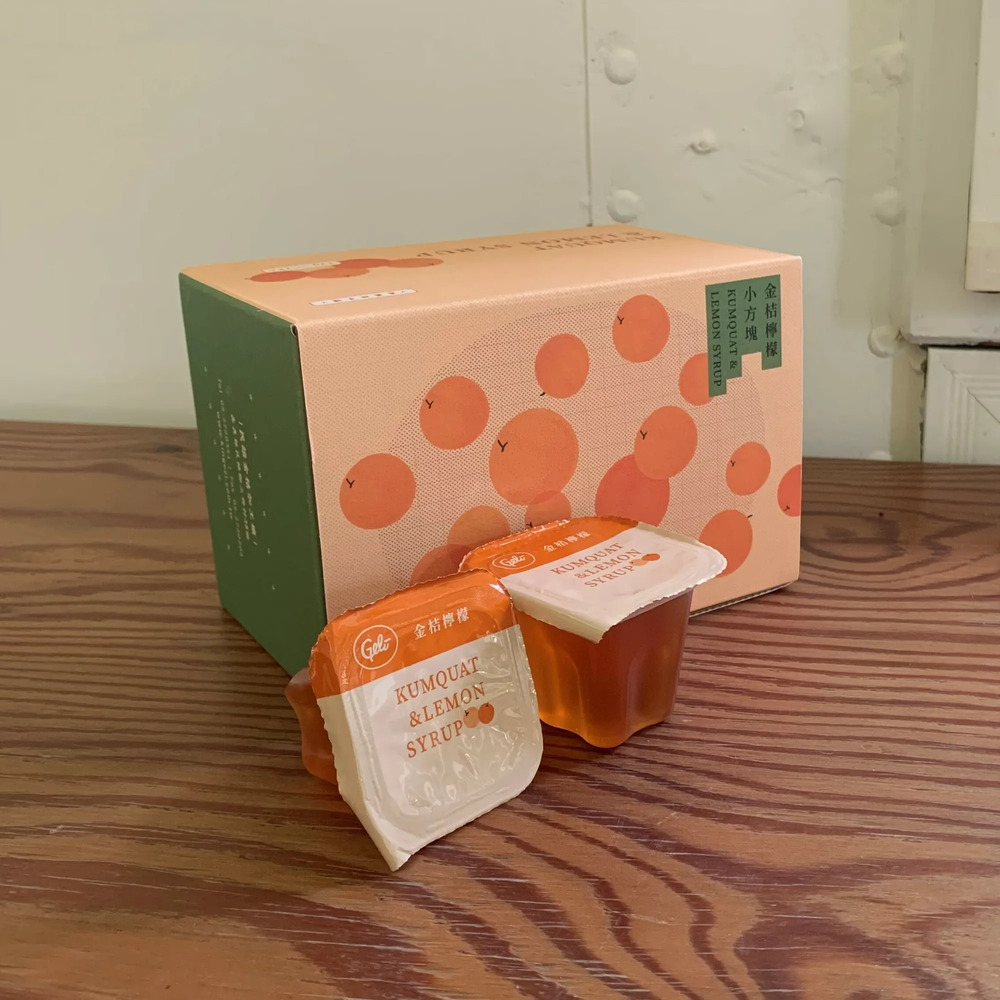 【民雄金桔】金桔檸檬小方塊12入/盒