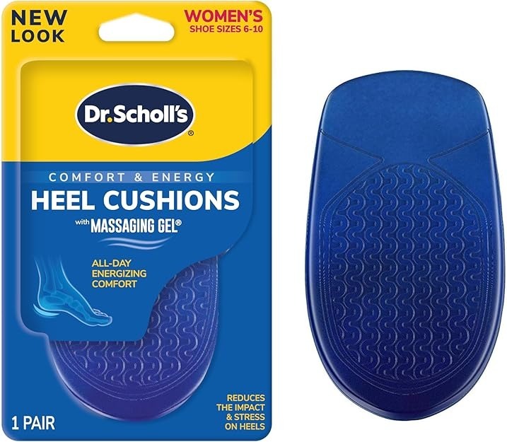 【現貨】Dr. Scholl's LL112606 按摩凝膠高級足跟墊