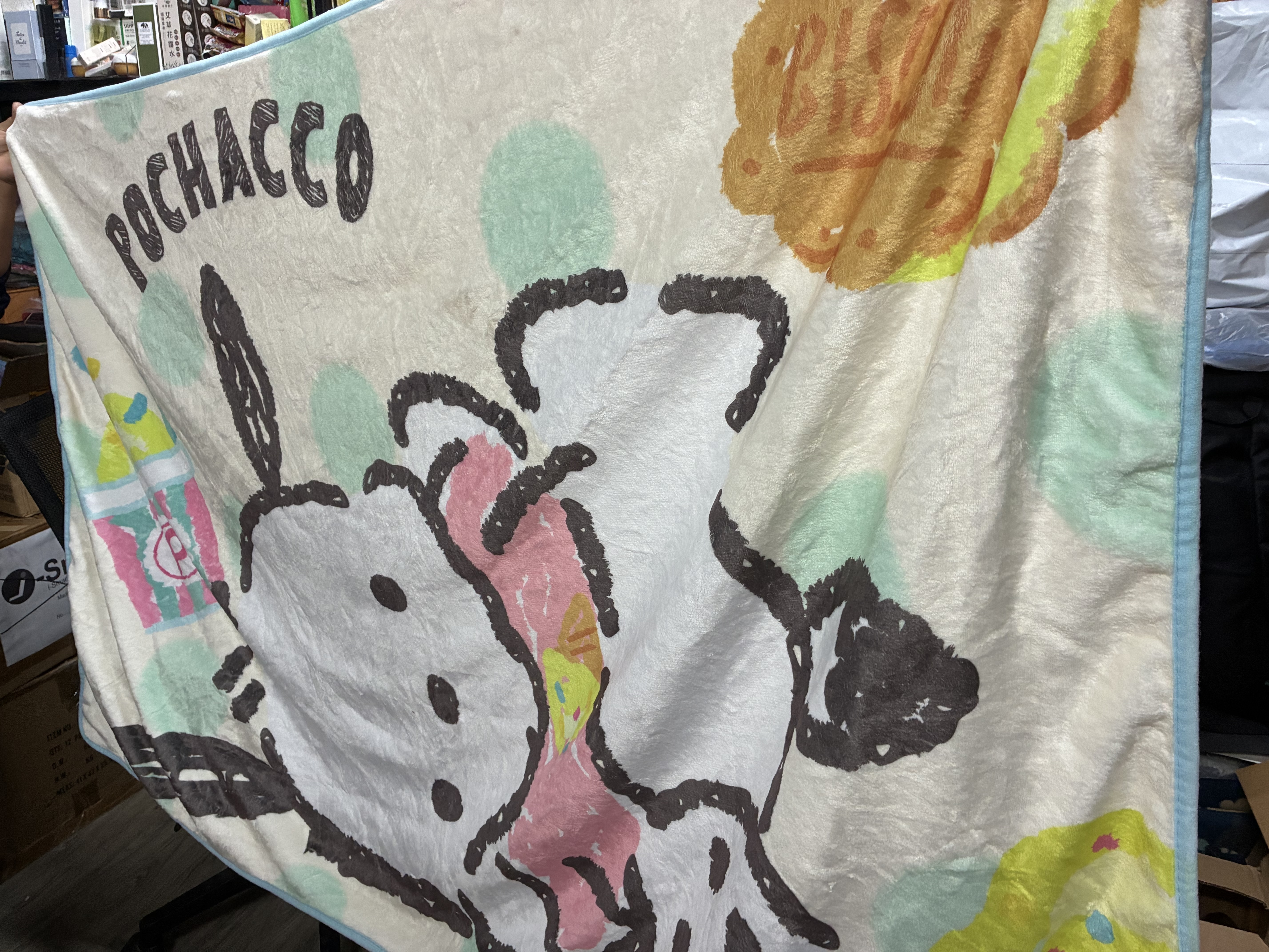 Pochacco毛絨暖氈