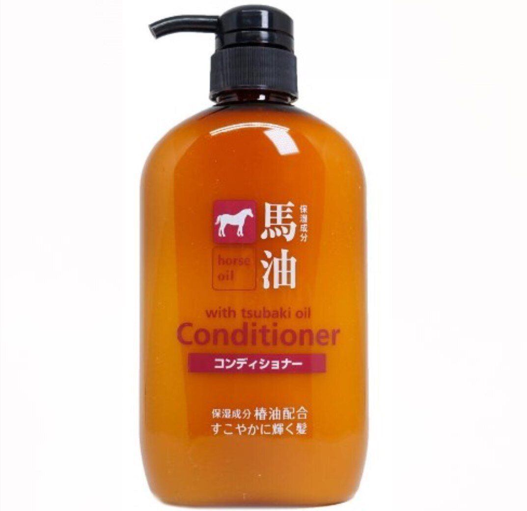 KUMANO 熊野油脂 馬油護髮素 600ml