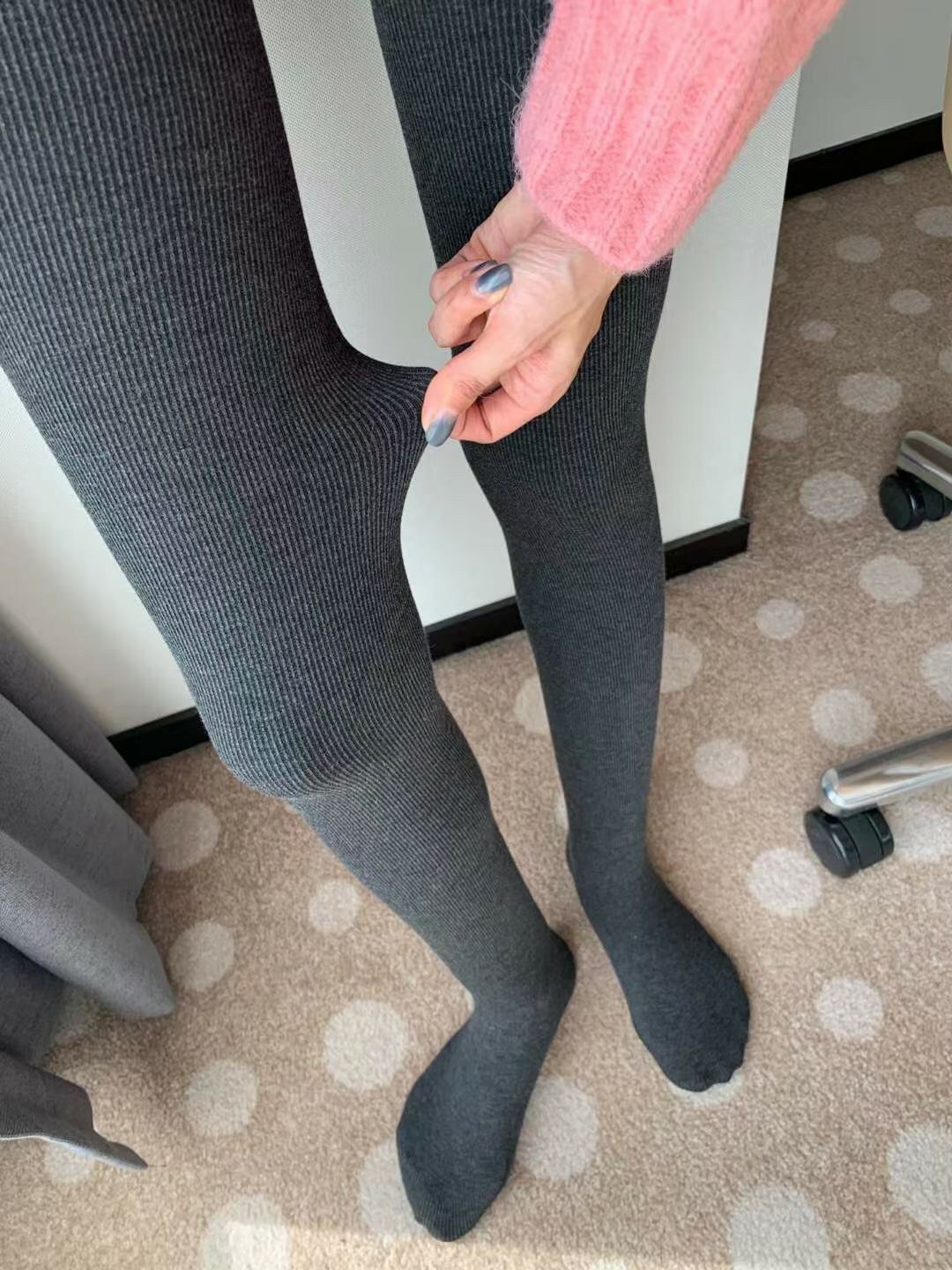 羊脂羊羔絨保暖褲襪 711