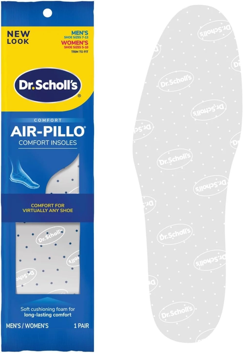 【現貨】Dr. Scholl's LL112610 氣墊鞋墊(3件裝) (Men's Sizes 7-13 & Women's Sizes 5-10)