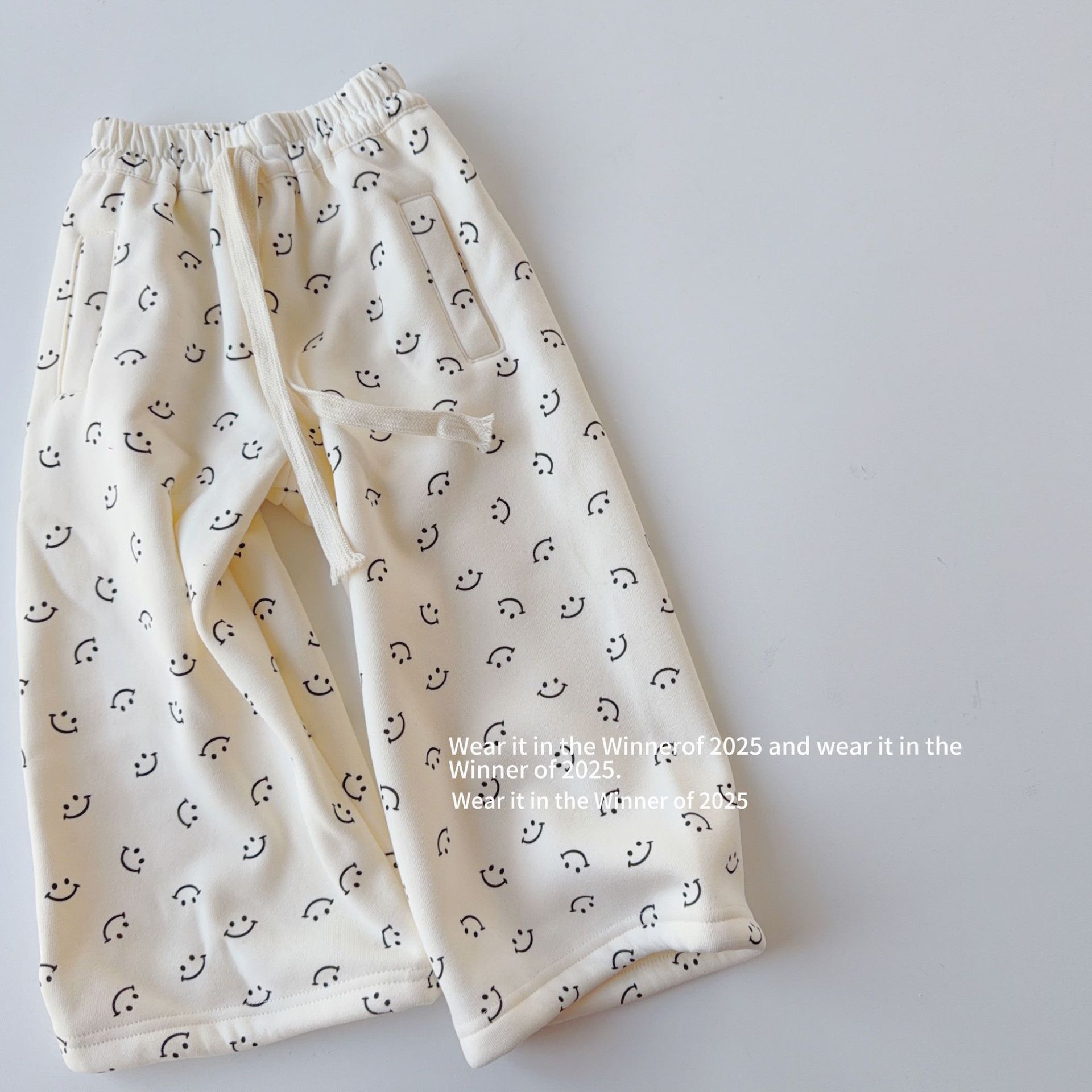 五色軟綿綿加厚褲