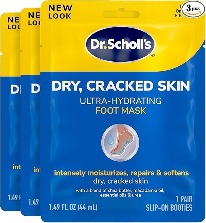 【直播】Dr. Scholl's LL112612 乾裂肌膚足膜(3件裝)