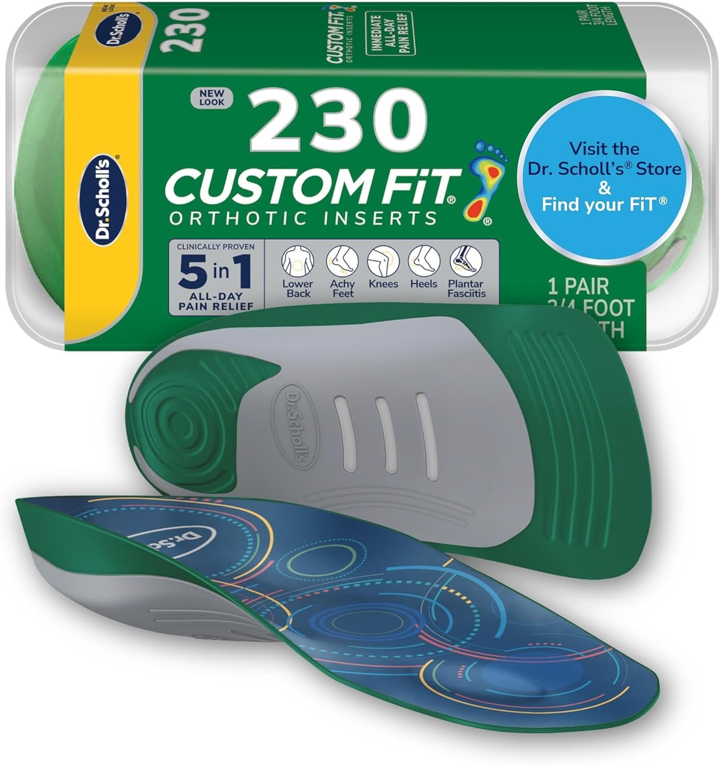 【直播】Dr. Scholl's LL112613 男女同款CF230 矯正鞋墊