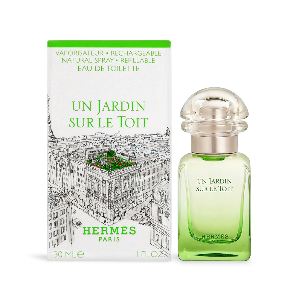 HERMES 愛馬仕 屋頂花園淡香水(30ml)EDT-國際航空版