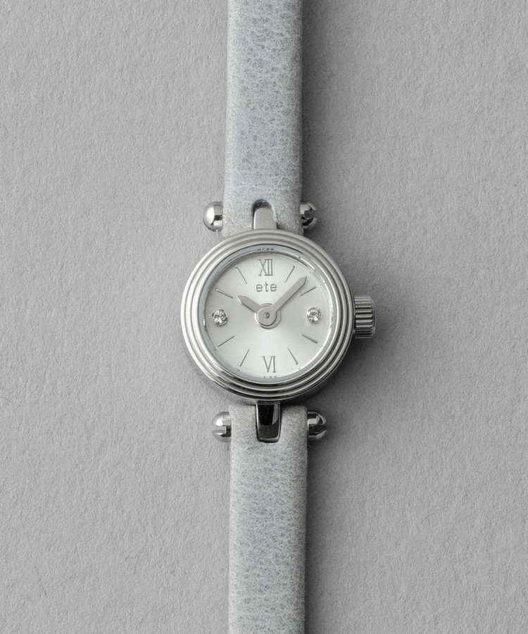 [連線優惠] ete 優雅鑽石圓形腕錶