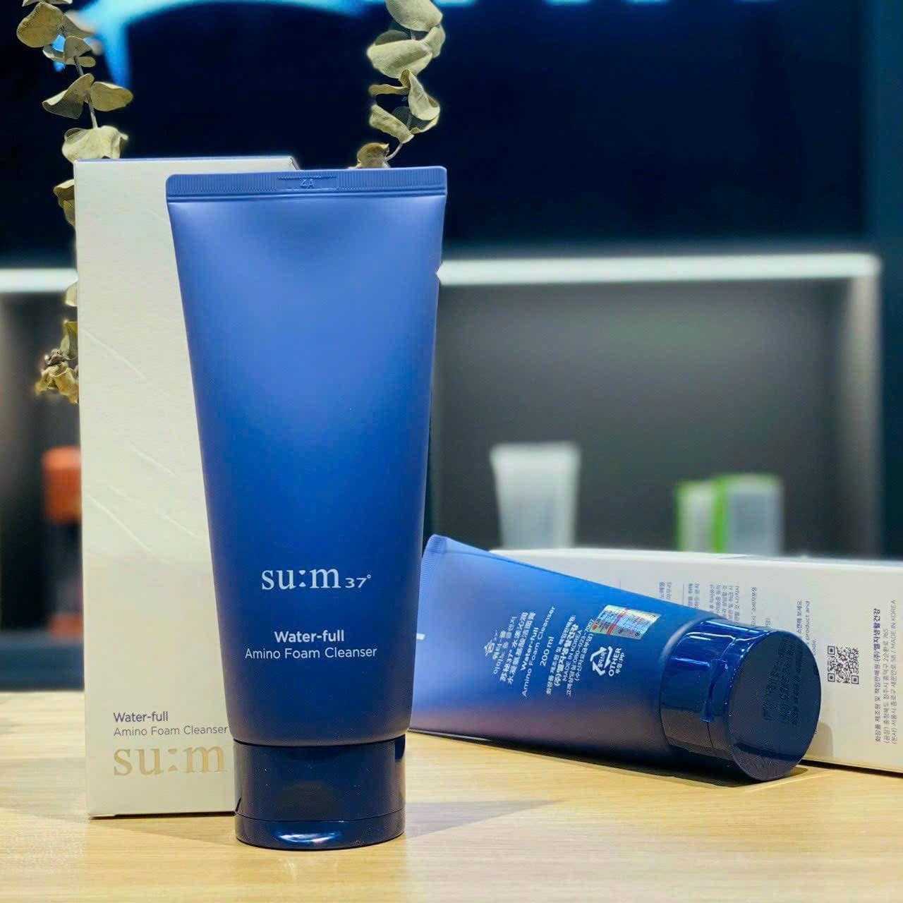 【預購】AKR112601 SU:M37° 深海補濕氨基酸潔面泡沫 200ml
