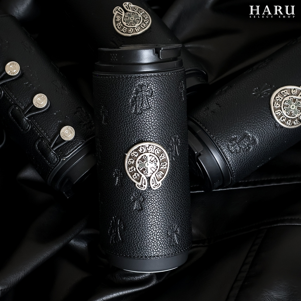 ZIPPO 黑武士 克羅心 不鏽鋼 保溫杯 隨行杯 高顏值水杯 皮套可拆